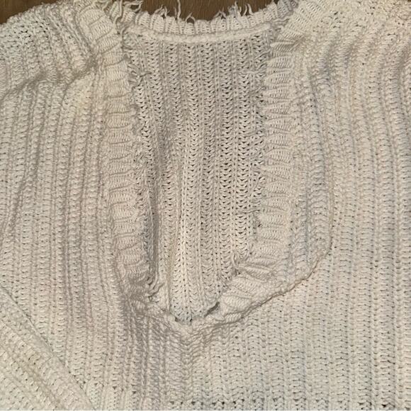 Wildfox Women's Reversible Palmetto Sweater White Small - Picture 12 of 13